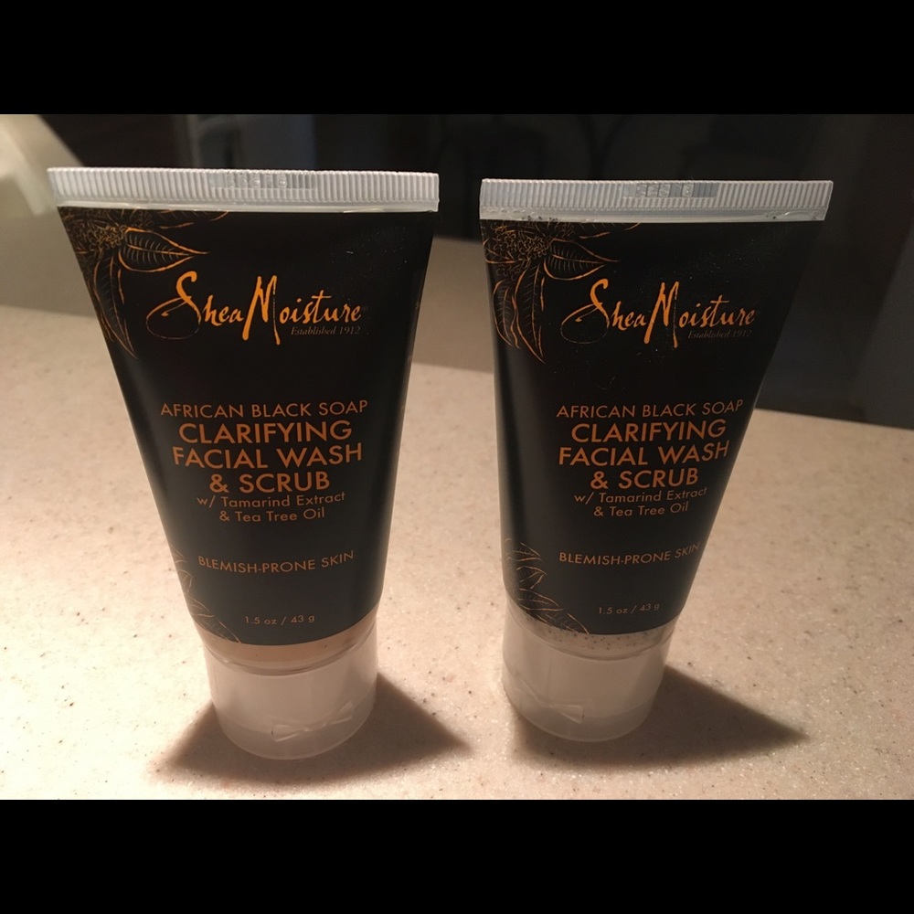 Shea Moisture Facial Wash - Travel Sized